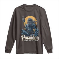 Ancient Greek Mythology Poseidon Long Sleeve Shirt Lord Of The Sea Trident