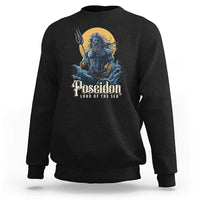 Ancient Greek Mythology Poseidon Sweatshirt Lord Of The Sea Trident