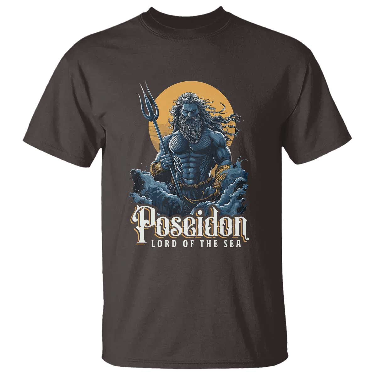 Ancient Greek Mythology Poseidon T Shirt Lord Of The Sea Trident