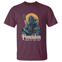 Ancient Greek Mythology Poseidon T Shirt Lord Of The Sea Trident