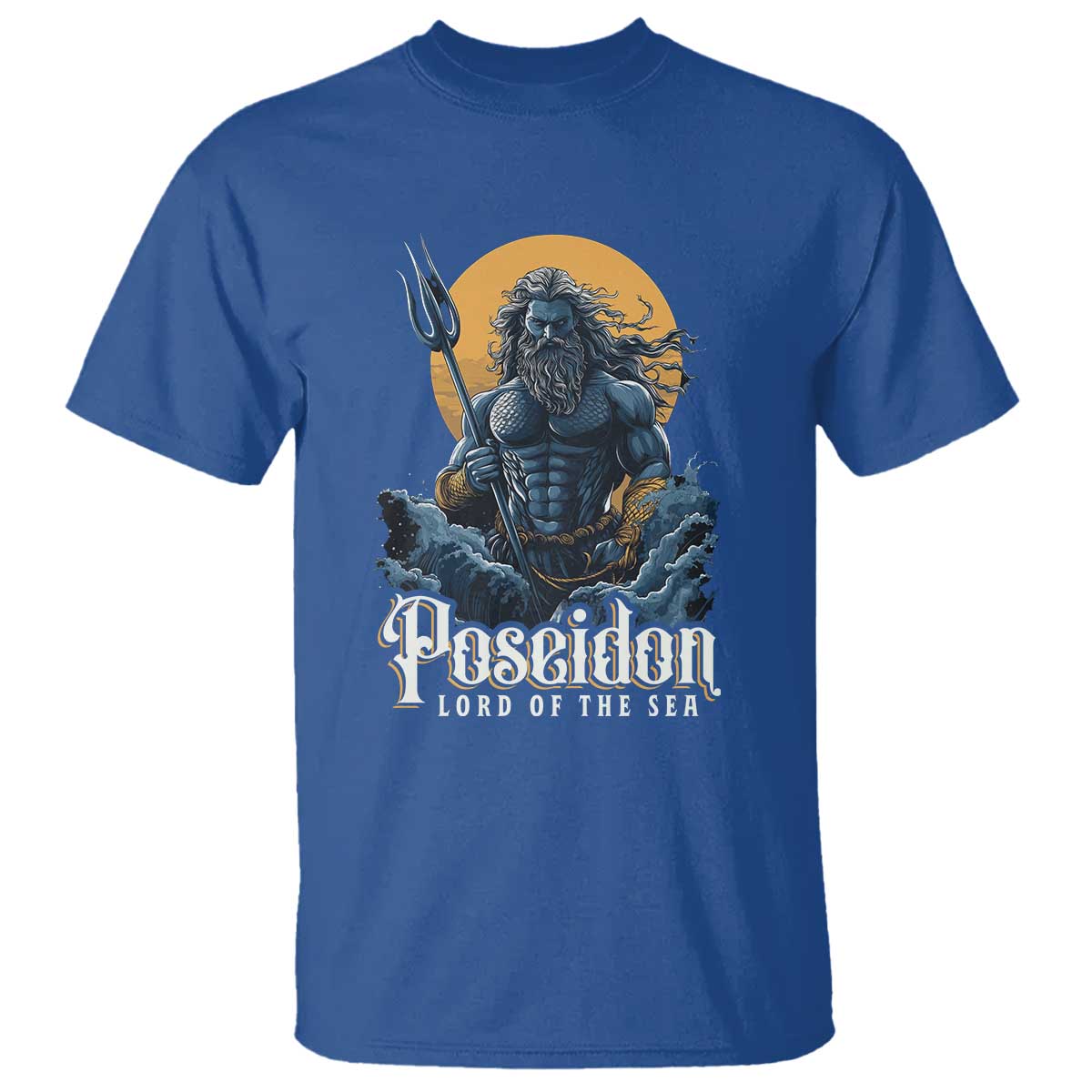 Ancient Greek Mythology Poseidon T Shirt Lord Of The Sea Trident