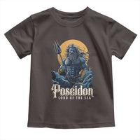 Ancient Greek Mythology Poseidon Toddler T Shirt Lord Of The Sea Trident