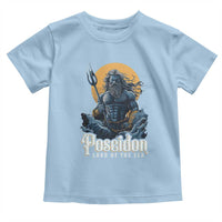 Ancient Greek Mythology Poseidon Toddler T Shirt Lord Of The Sea Trident