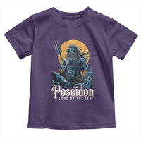 Ancient Greek Mythology Poseidon Toddler T Shirt Lord Of The Sea Trident