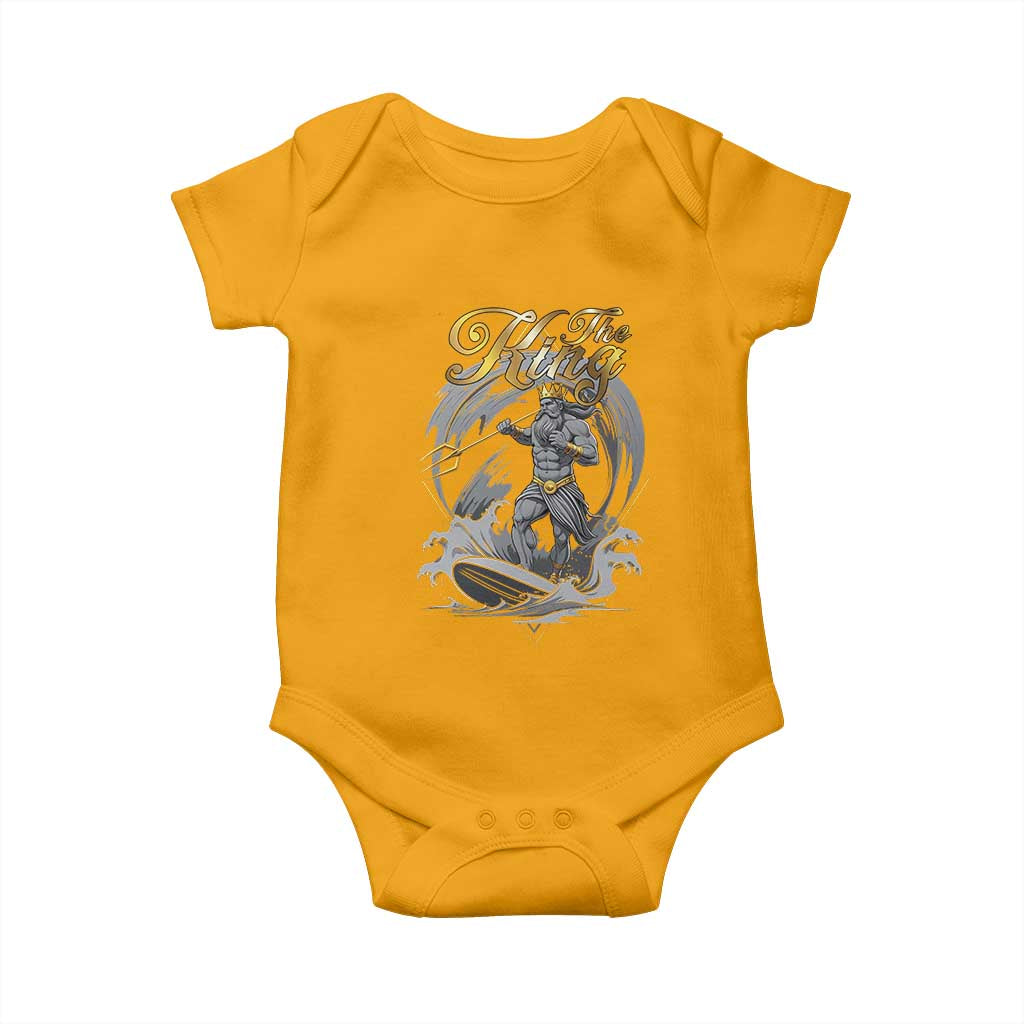 Greek Mythology Poseidon Baby Onesie The King Triton Mermaid Dad