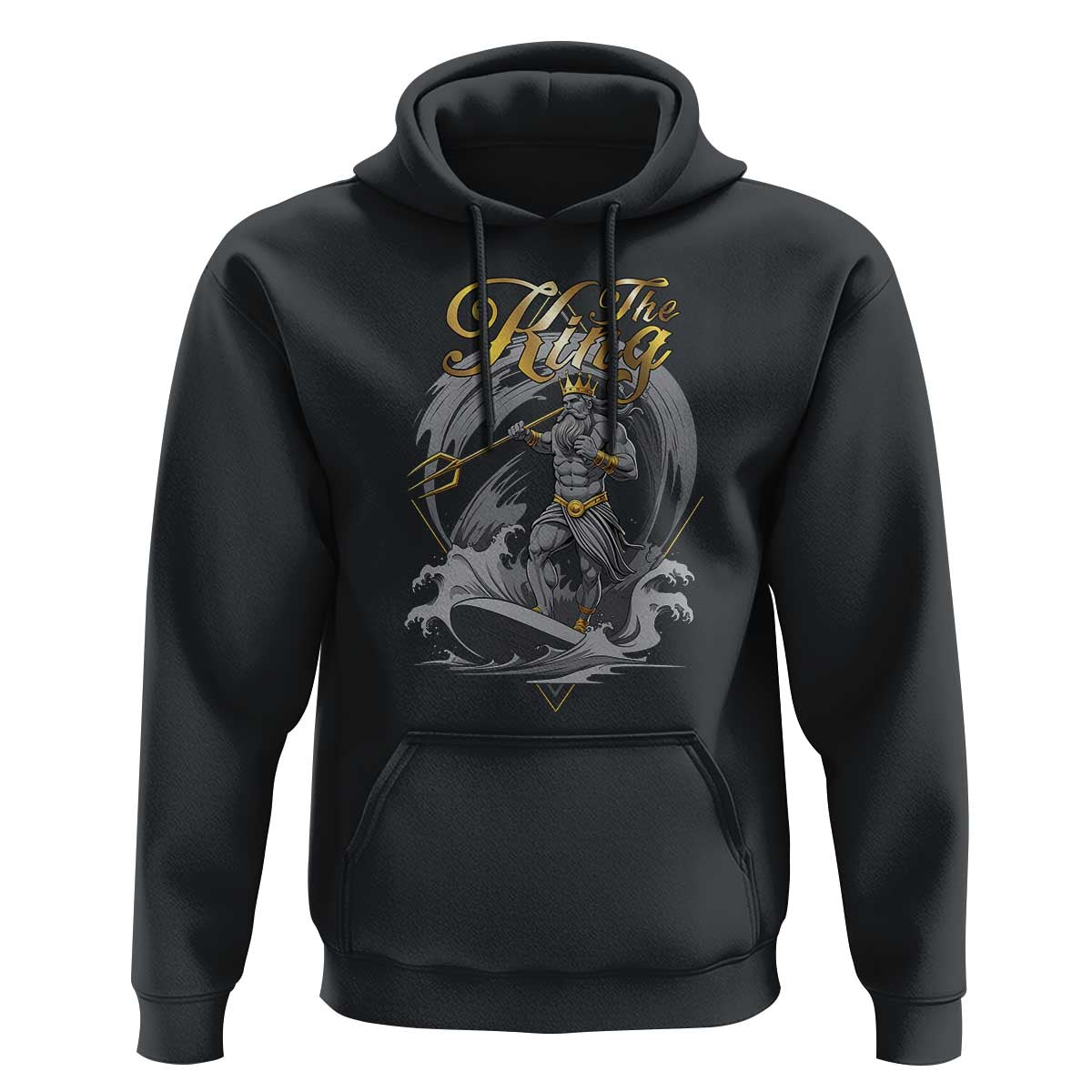 Greek Mythology Poseidon Hoodie The King Triton Mermaid Dad
