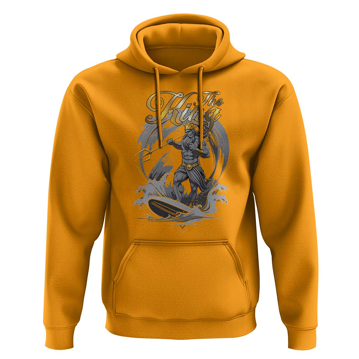Greek Mythology Poseidon Hoodie The King Triton Mermaid Dad