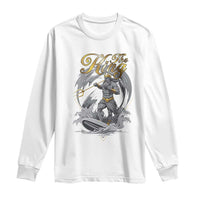 Greek Mythology Poseidon Long Sleeve Shirt The King Triton Mermaid Dad