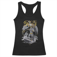 Greek Mythology Poseidon Racerback Tank Top The King Triton Mermaid Dad