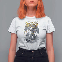 Greek Mythology Poseidon T Shirt For Women The King Triton Mermaid Dad