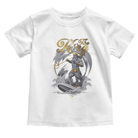 Greek Mythology Poseidon Toddler T Shirt The King Triton Mermaid Dad