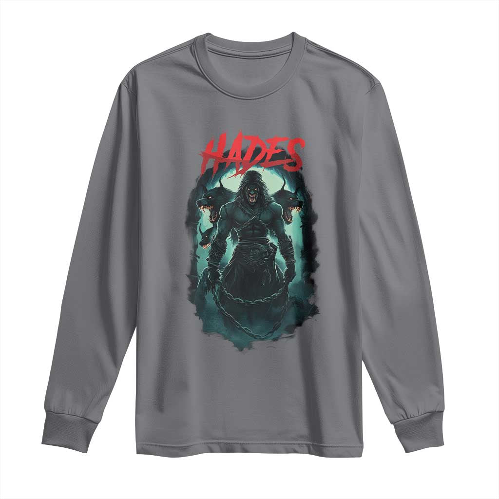 Greek Mythology Hades Long Sleeve Shirt God Of The Underworld Cerberus