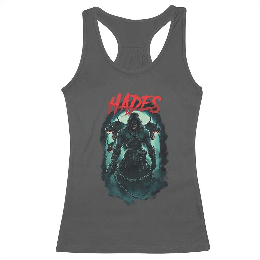 Greek Mythology Hades Racerback Tank Top God Of The Underworld Cerberus