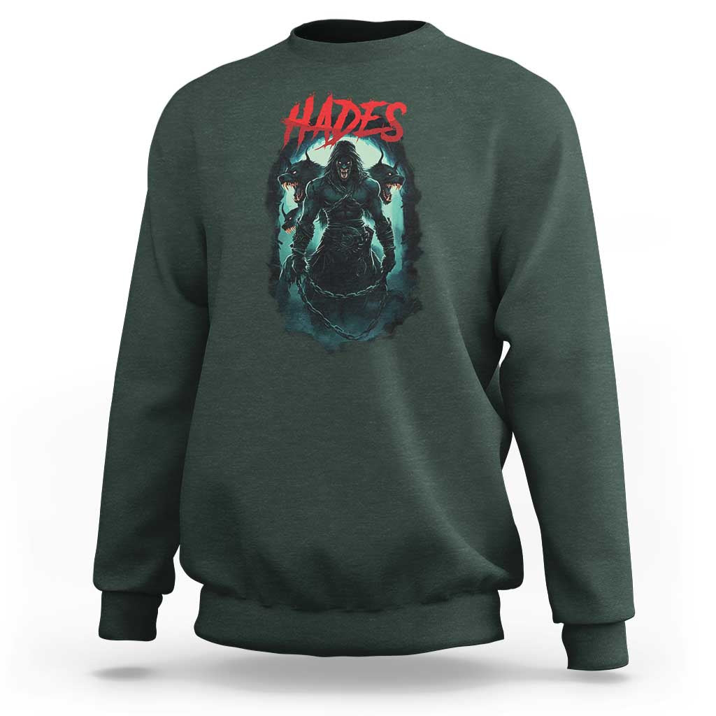 Greek Mythology Hades Sweatshirt God Of The Underworld Cerberus