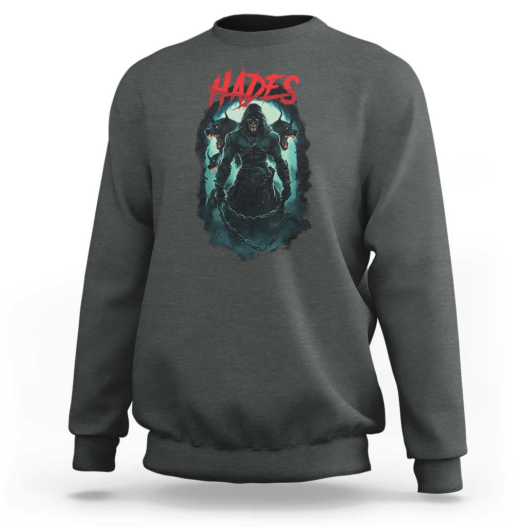 Greek Mythology Hades Sweatshirt God Of The Underworld Cerberus