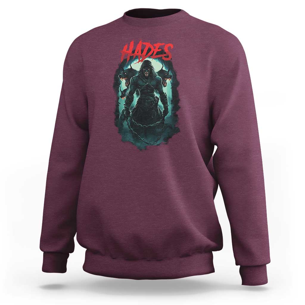 Greek Mythology Hades Sweatshirt God Of The Underworld Cerberus