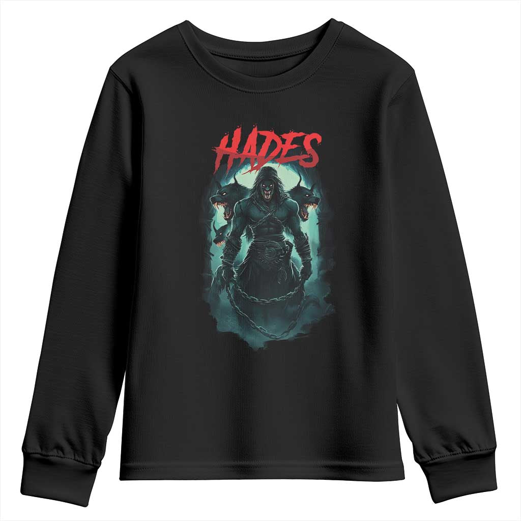 Greek Mythology Hades Youth Sweatshirt God Of The Underworld Cerberus