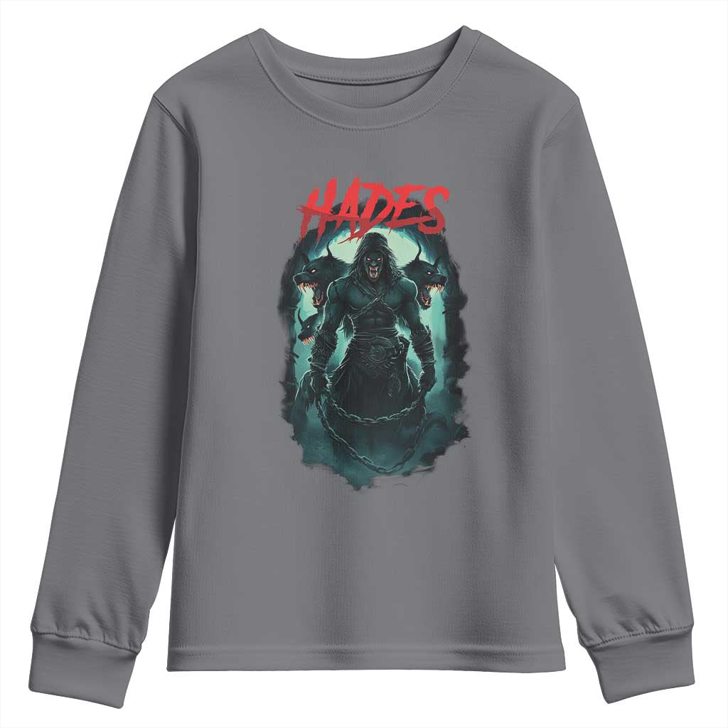 Greek Mythology Hades Youth Sweatshirt God Of The Underworld Cerberus