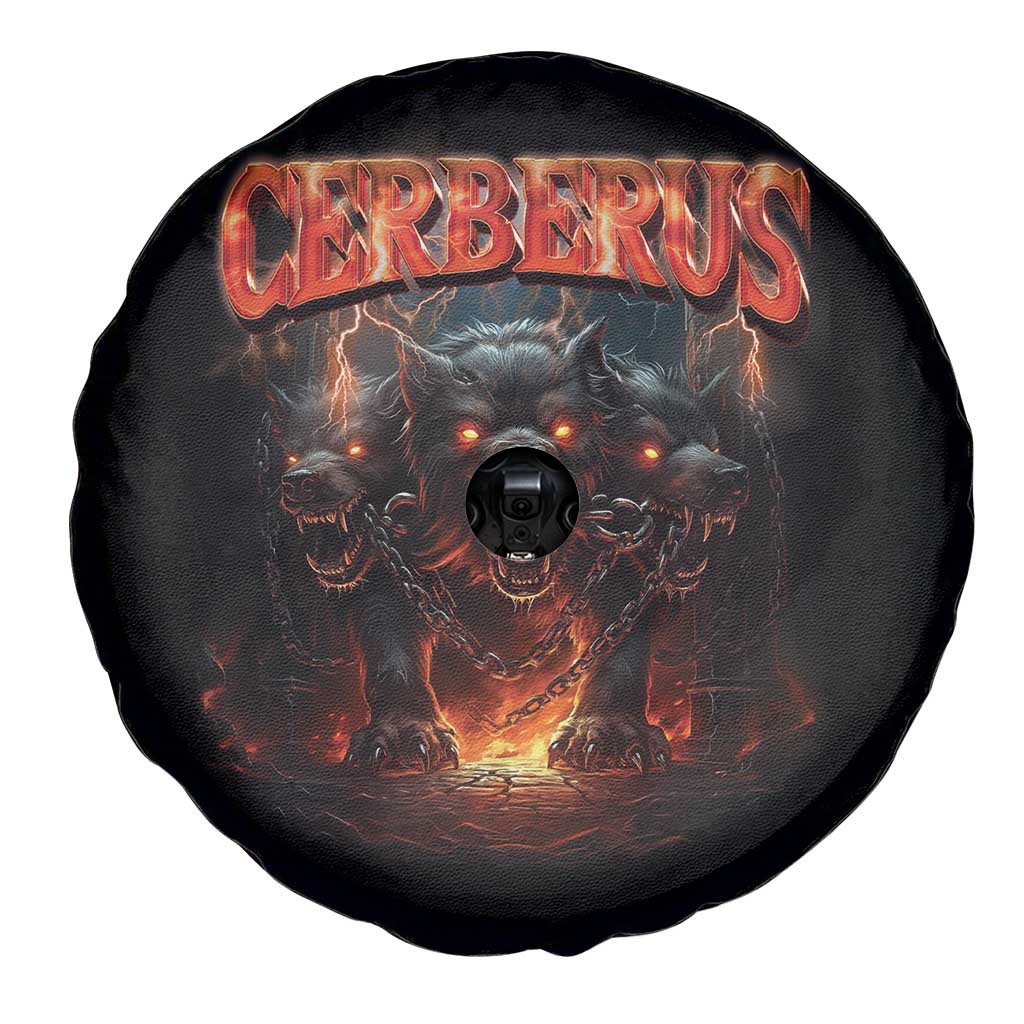 Greek Mythology Hades Cerberus Spare Tire Cover