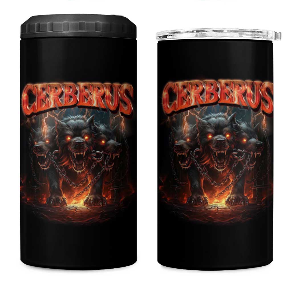 Greek Mythology Hades Cerberus 4 in 1 Can Cooler Tumbler