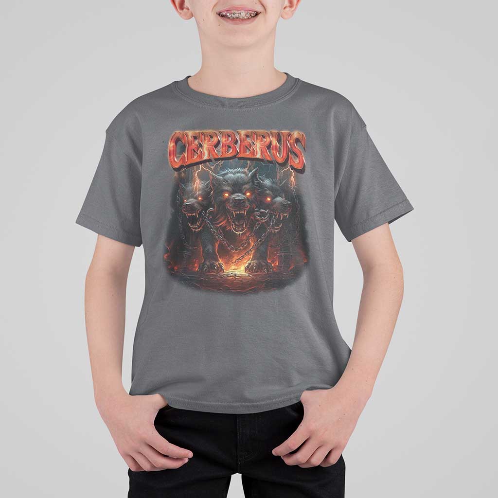 Greek Mythology Hades Cerberus T Shirt For Kid