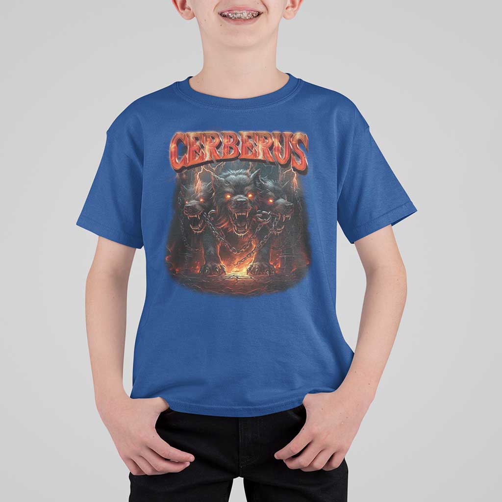 Greek Mythology Hades Cerberus T Shirt For Kid