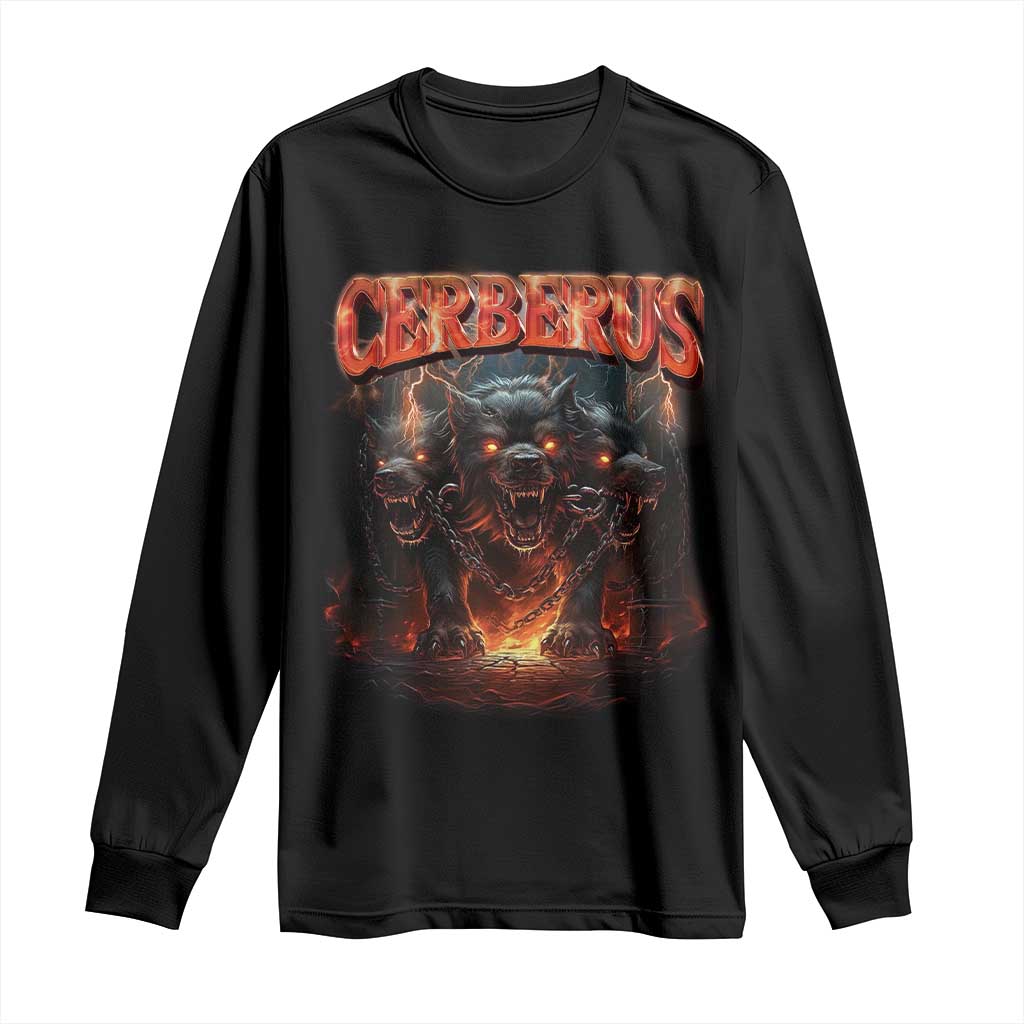 Greek Mythology Hades Cerberus Long Sleeve Shirt