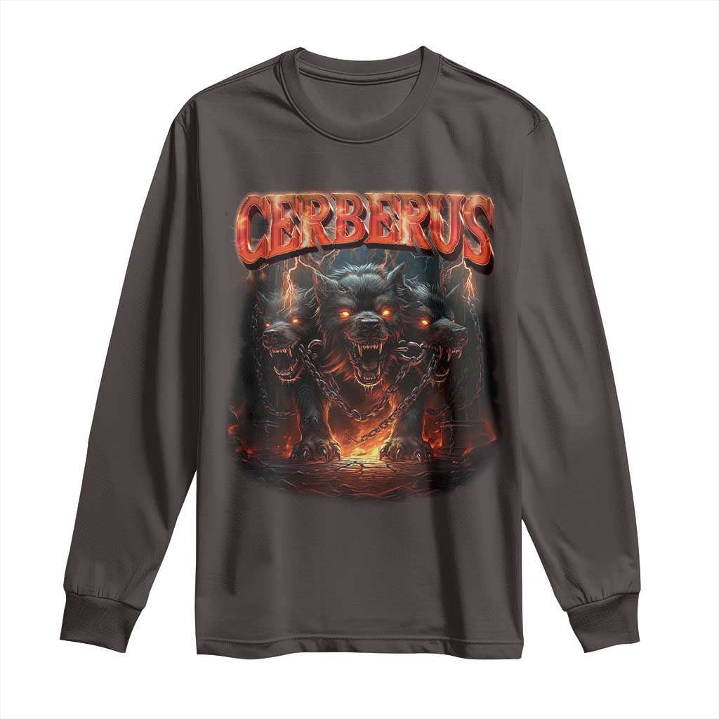 Greek Mythology Hades Cerberus Long Sleeve Shirt