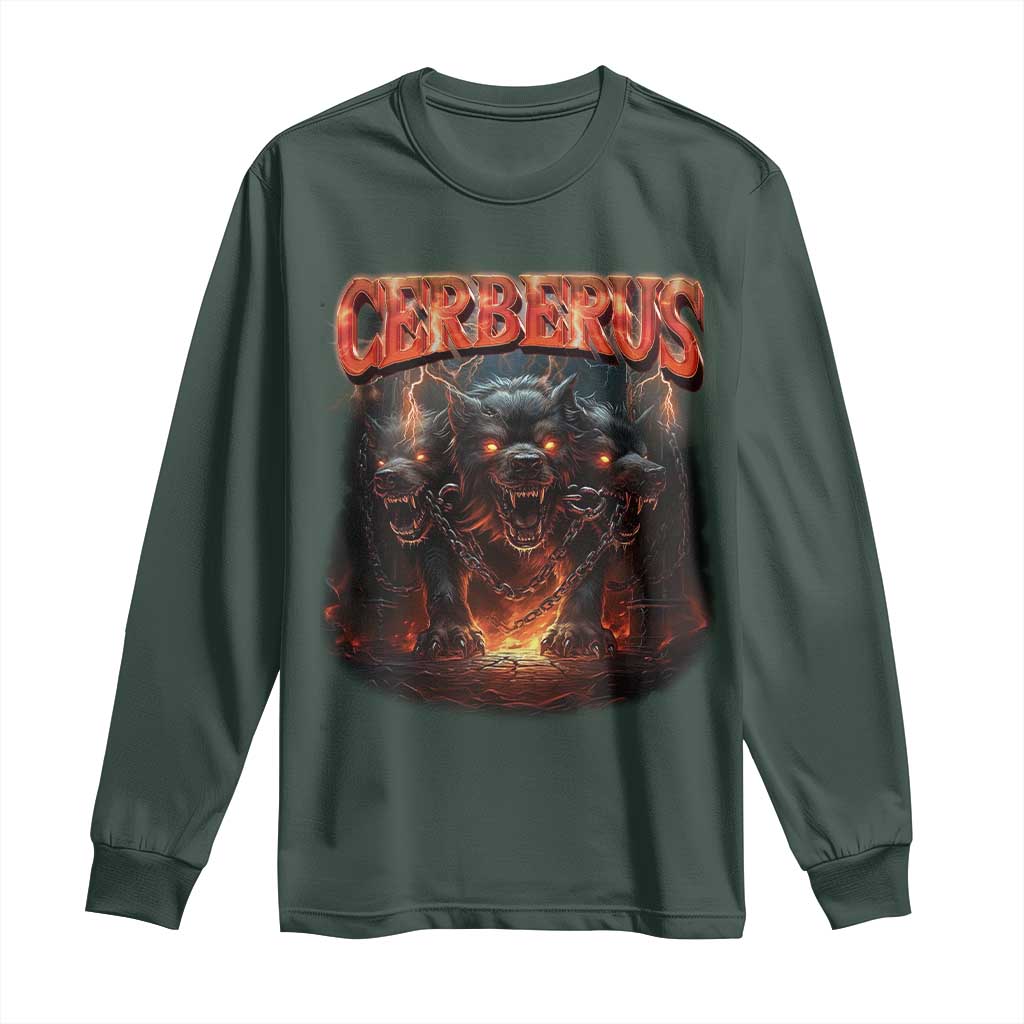 Greek Mythology Hades Cerberus Long Sleeve Shirt
