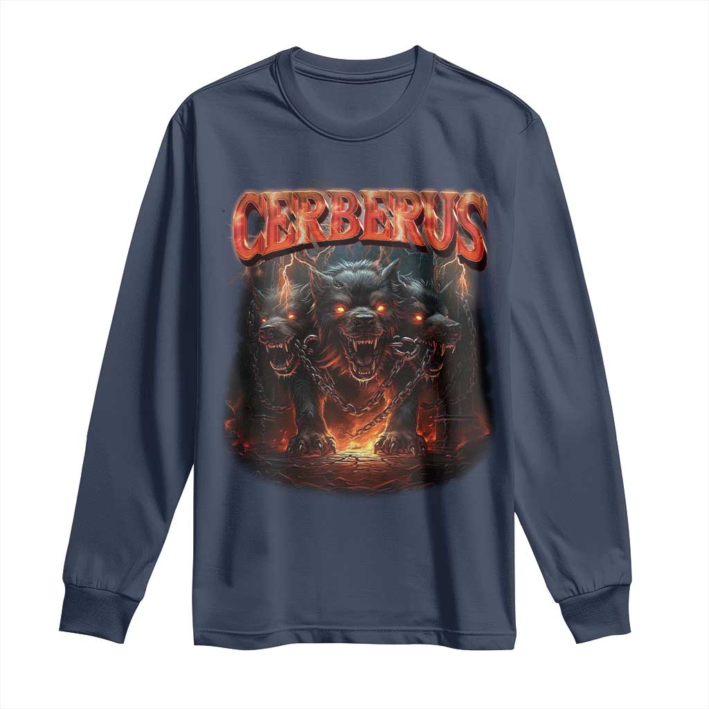Greek Mythology Hades Cerberus Long Sleeve Shirt
