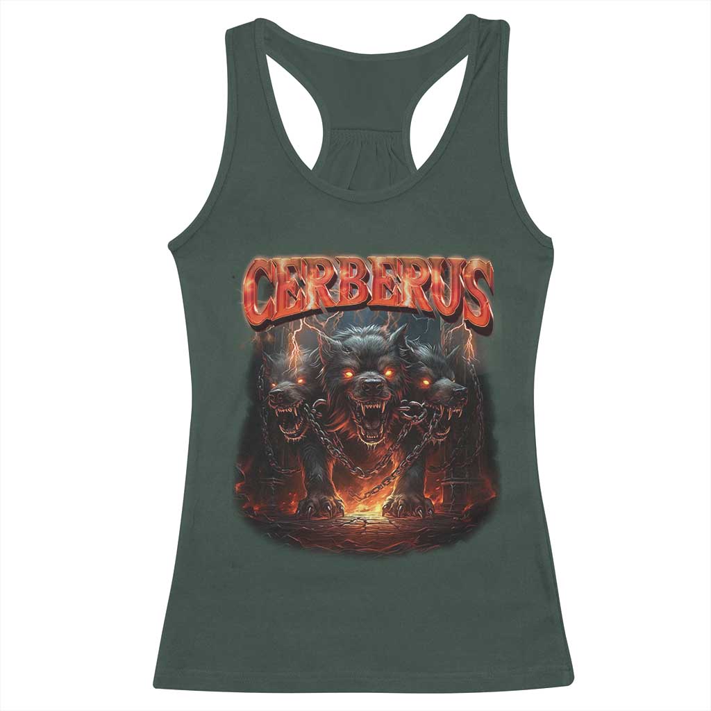 Greek Mythology Hades Cerberus Racerback Tank Top