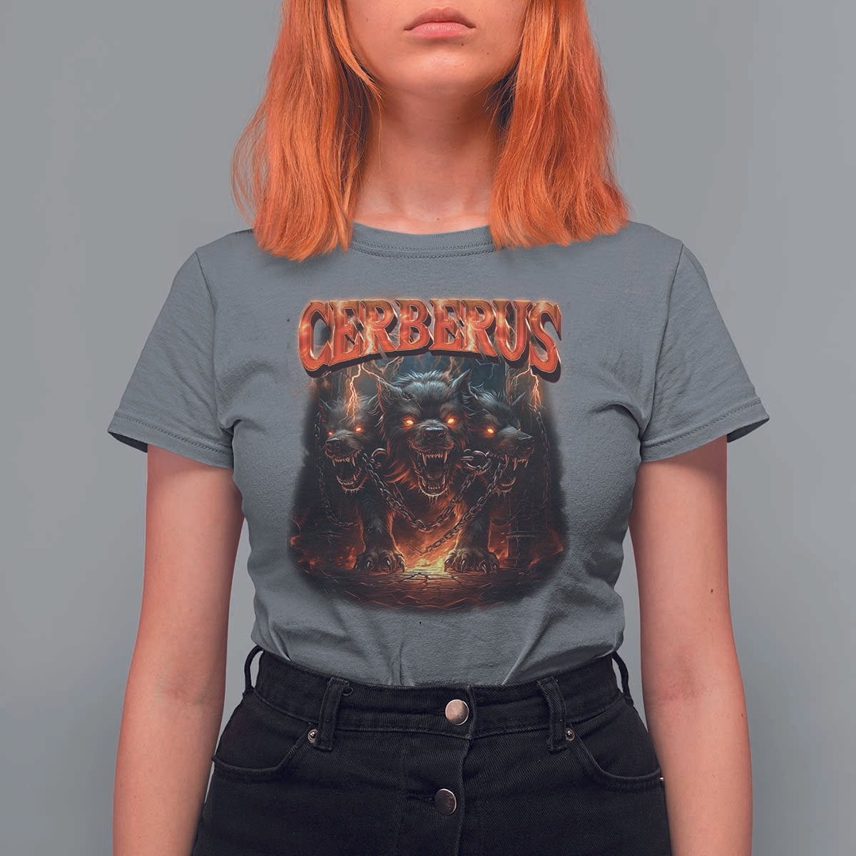Greek Mythology Hades Cerberus T Shirt For Women