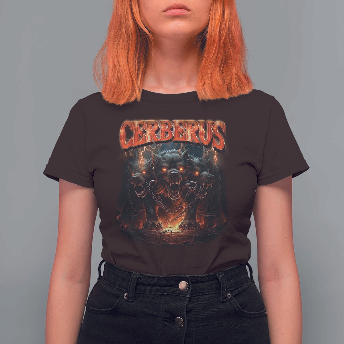 Greek Mythology Hades Cerberus T Shirt For Women