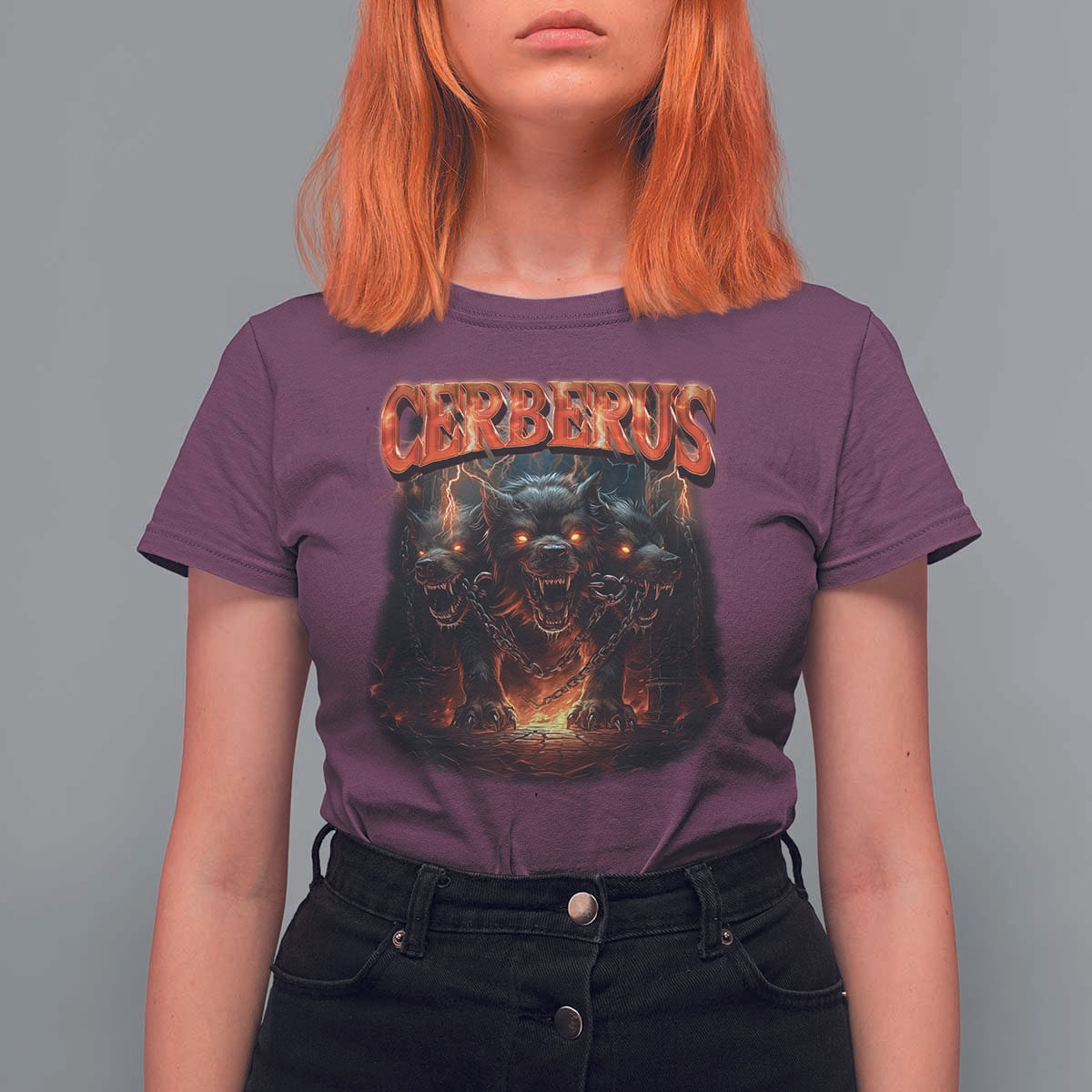 Greek Mythology Hades Cerberus T Shirt For Women