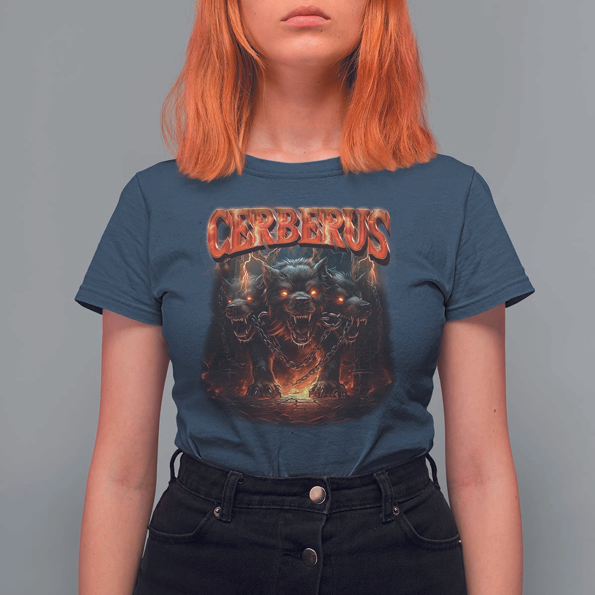 Greek Mythology Hades Cerberus T Shirt For Women
