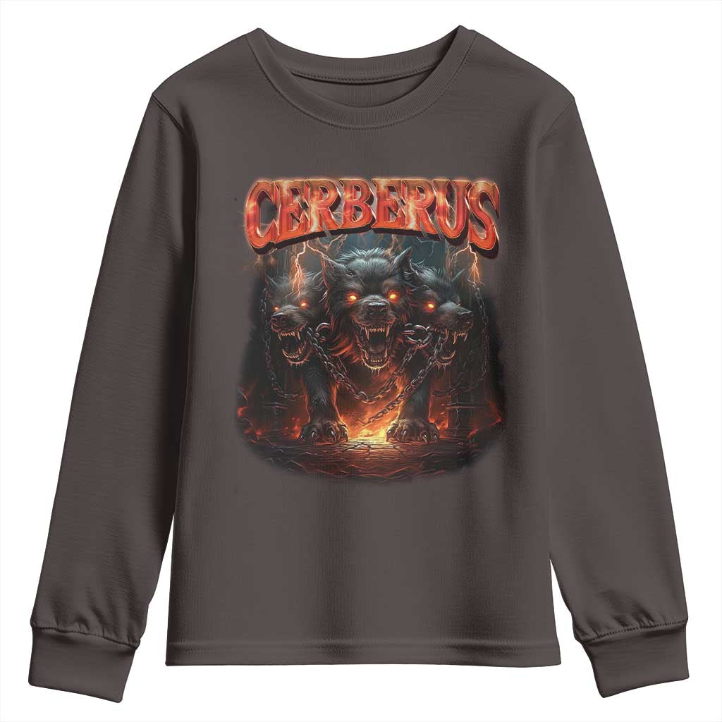 Greek Mythology Hades Cerberus Youth Sweatshirt