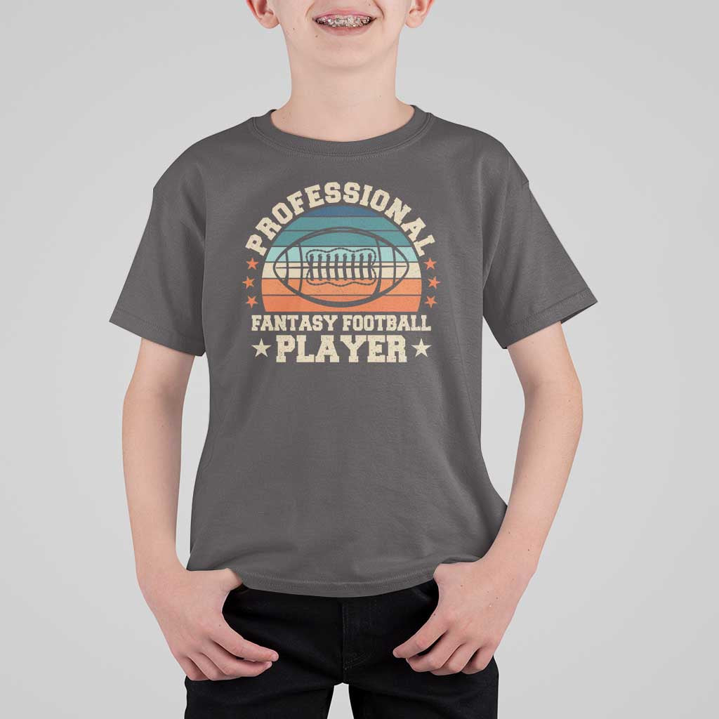 Funny Professional Fantasy Football Player T Shirt For Kid - Wonder Print Shop