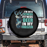 Funny Hunting Spare Tire Cover I'm Into Fitness Fit'Ness Deer In My Freezer Deer