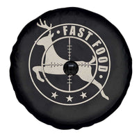 Funny Hunting Spare Tire Cover Fast Food Deer Hunter