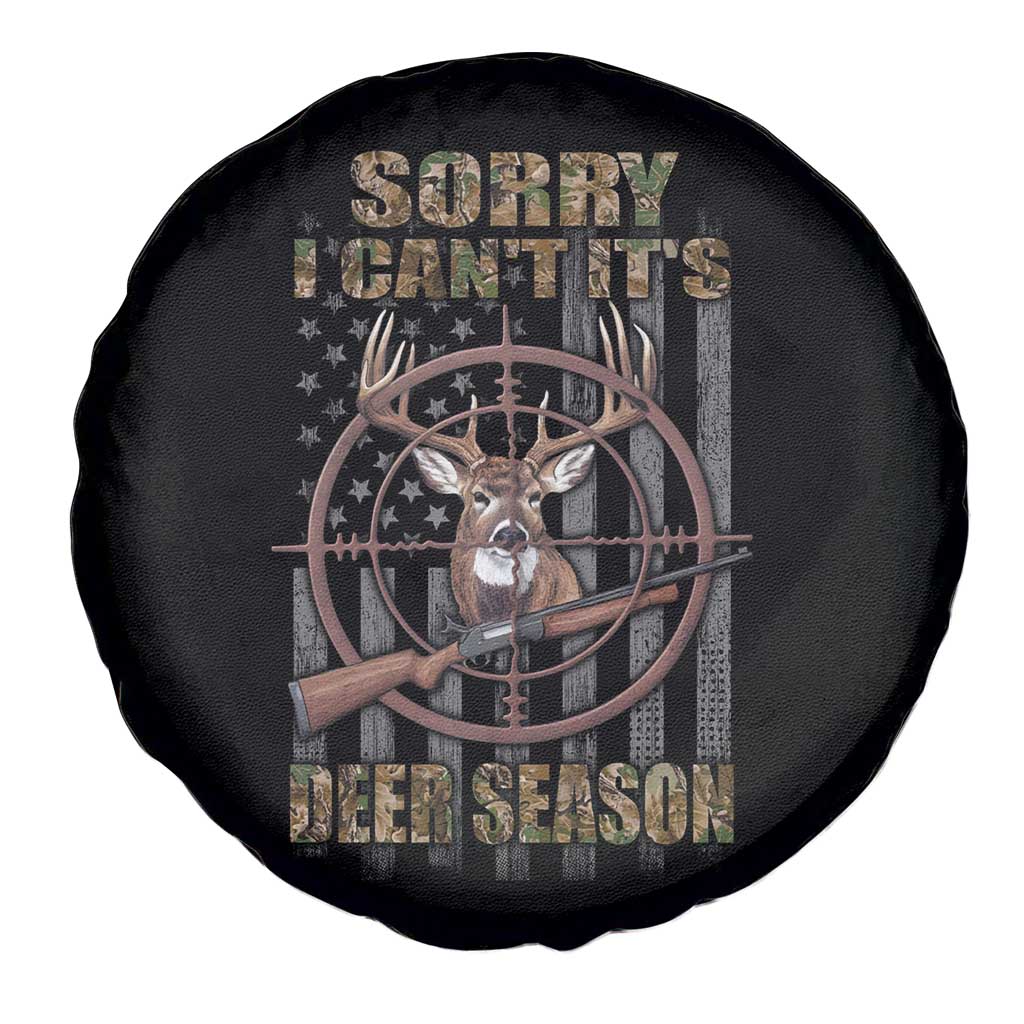 Funny Hunting Spare Tire Cover Sorry I Can't It's Deer Season