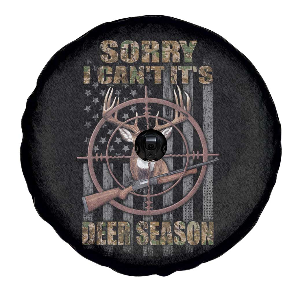 Funny Hunting Spare Tire Cover Sorry I Can't It's Deer Season