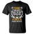 Funny Hunting T Shirt Fishing Solves Half Of Problems Hunting Solves The Rest - Wonder Print Shop