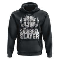 Funny Hunting Squirrel Slayer Retro Hoodie - Wonder Print Shop