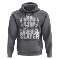 Funny Hunting Squirrel Slayer Retro Hoodie - Wonder Print Shop