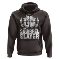 Funny Hunting Squirrel Slayer Retro Hoodie - Wonder Print Shop