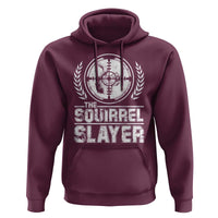 Funny Hunting Squirrel Slayer Retro Hoodie - Wonder Print Shop