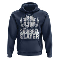 Funny Hunting Squirrel Slayer Retro Hoodie - Wonder Print Shop