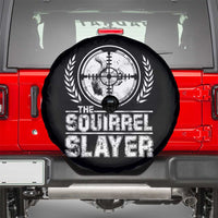 Funny Hunting Squirrel Slayer Retro Spare Tire Cover
