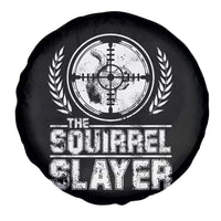 Funny Hunting Squirrel Slayer Retro Spare Tire Cover