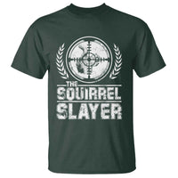 Funny Hunting Squirrel Slayer Retro T Shirt - Wonder Print Shop
